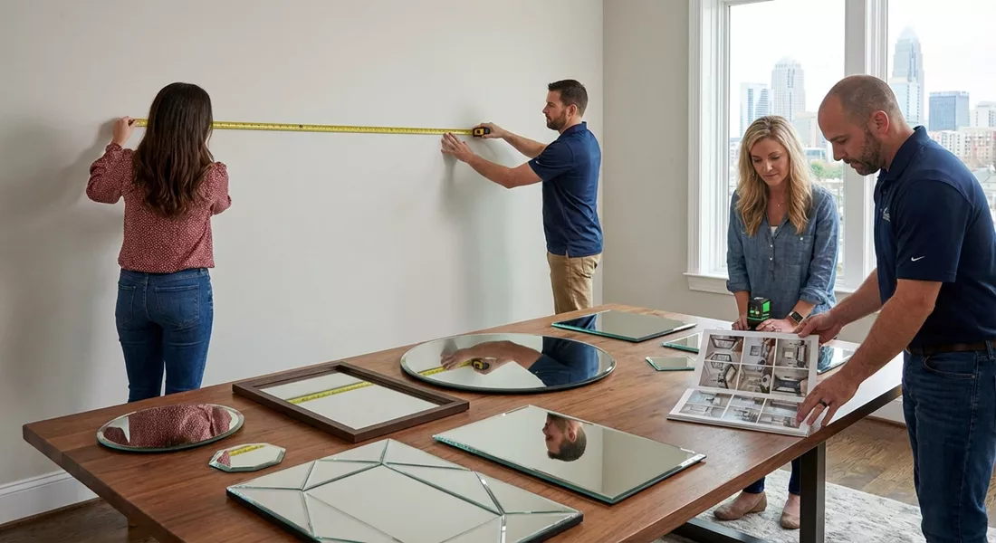 What to Know Before Ordering Custom Mirrors in Charlotte